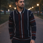 Premium Poly Cotton Shirt for Men - Navy Blue