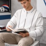 Premium Poly Cotton Shirt for Men – Summer Collection - Off-White