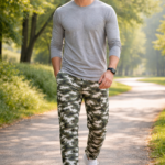 Premium Cotton Cargo Pant Camouflage