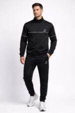 Essential Black Tracksuit – Lightweight & Durable - Black