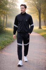 Essential Black Tracksuit – Lightweight & Durable - Black